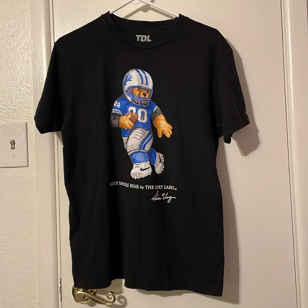 TDL Berry Sanders Bear t-shirt Black Medium